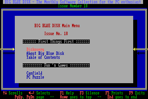 Big Blue Disk #18 1