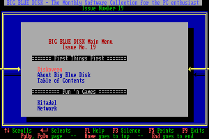 Big Blue Disk #19 1