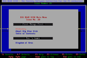 Big Blue Disk #20 abandonware