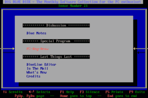 Big Blue Disk #21 3