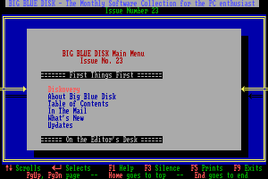 Big Blue Disk #23 abandonware