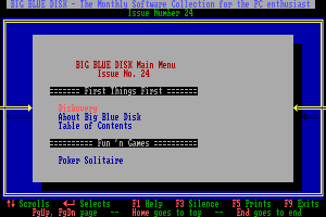 Big Blue Disk #24 abandonware