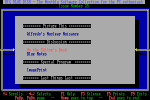 Big Blue Disk #25 3