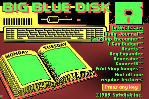 Big Blue Disk #33 0