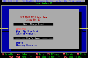 Big Blue Disk #33 1