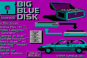 Big Blue Disk #35 0