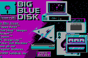 Big Blue Disk #36 0