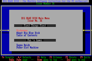 Big Blue Disk #36 1