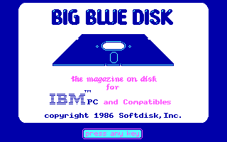 Big Blue Disk #4 0