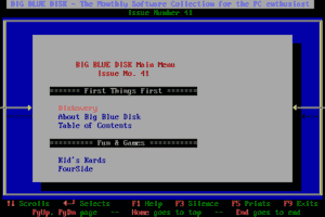 Big Blue Disk #41 abandonware