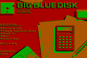 Big Blue Disk #43 0