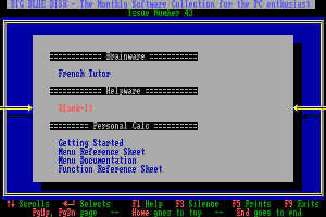 Big Blue Disk #43 abandonware