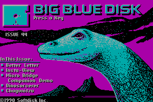 Big Blue Disk #44 0