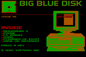 Big Blue Disk #46 0