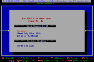 Big Blue Disk #47 1