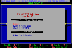 Big Blue Disk #48 0