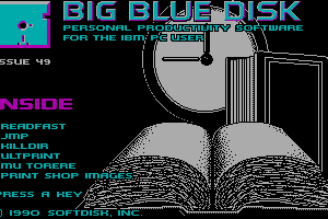 Big Blue Disk #49 0