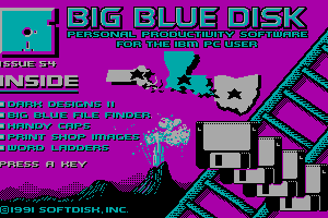 Big Blue Disk #54 abandonware