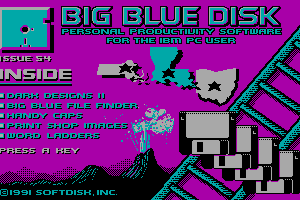 Big Blue Disk #54 0