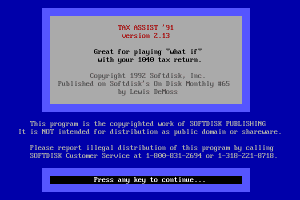 Big Blue Disk #66 10