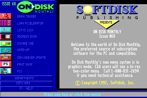 Big Blue Disk #68 7