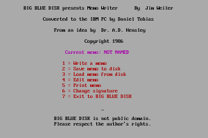 Big Blue Disk #7 3