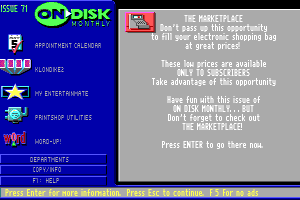 Big Blue Disk #71 4