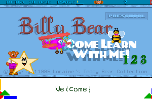 Billy Bear Come Learn with Me ...123 & ABC 5