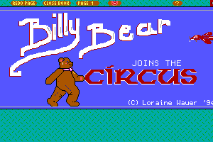 Billy Bear Joins the Circus abandonware