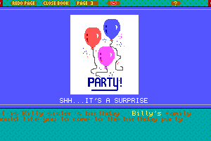 Billy Bear ...Let's Party! 2
