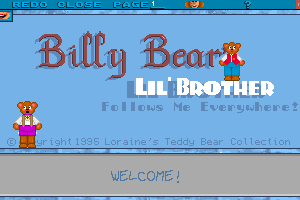 Billy Bear's Lil' Brother abandonware