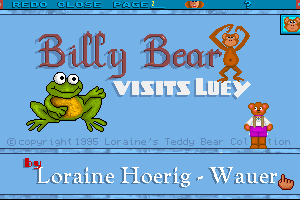 Billy Bear Visits Luey 1