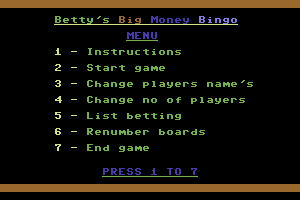 Bingo abandonware