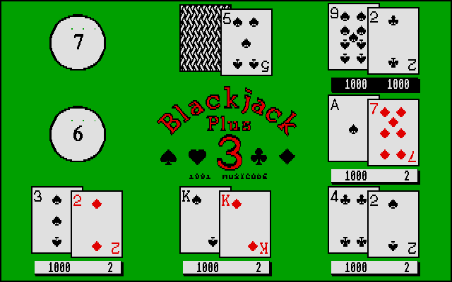 Black Jack Plus 3 abandonware