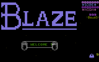 Download Blaze (Commodore 16, Plus/4) - My Abandonware