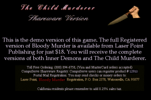 Bloody Murder abandonware