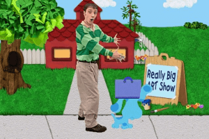 Blue's Clues: Blue's Art Time Activities 2