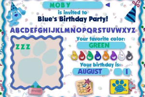Blue's Clues: Blue's Birthday Adventure 0