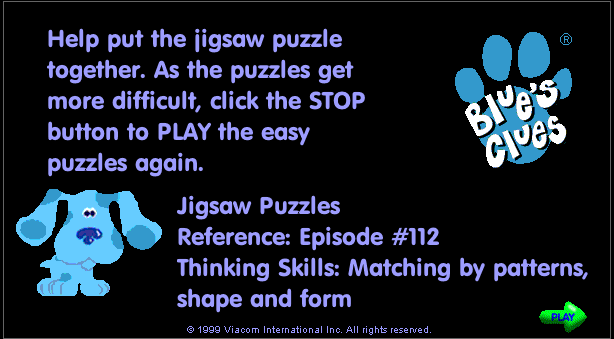 Blue's Clues: Jigsaw Puzzles 0
