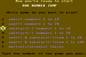 BMX Number Jump 1