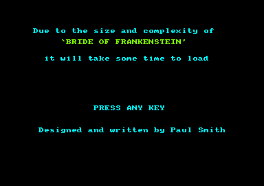 Bride of Frankenstein 0