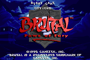 Brutal: Paws of Fury 0
