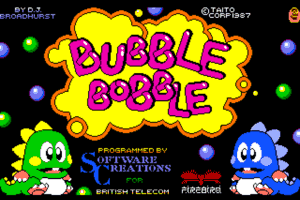 Bubble Bobble  Bubble bobble, Retro gaming art, Bobble art