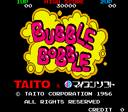 Bubble Bobble 1