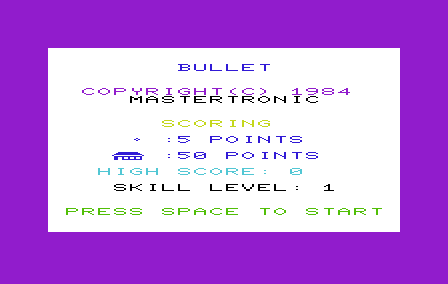 Bullet 1