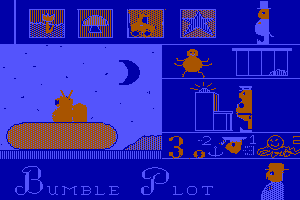 Bumble Games (1983) by The Learning Company MS-DOS game
