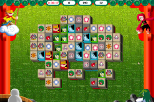 Burning Monkey Mahjong Solitaire 11