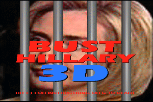 Bust Hillary 3D 0