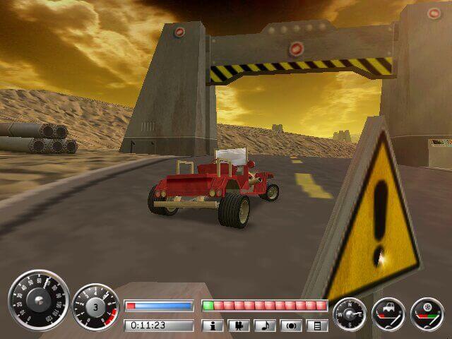 BuzzingCars, a completely crazy 3D car racing video game for PC