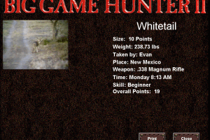 Cabela's Big Game Hunter II 5